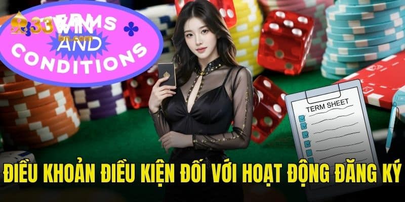 Mỗi cá nhân khi đăng ký phải tuân thủ về điều khoản điều kiện